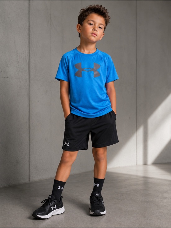 Under Armour Other - Under Armour HeatGear Blue Performance Tee Blue Youth XS